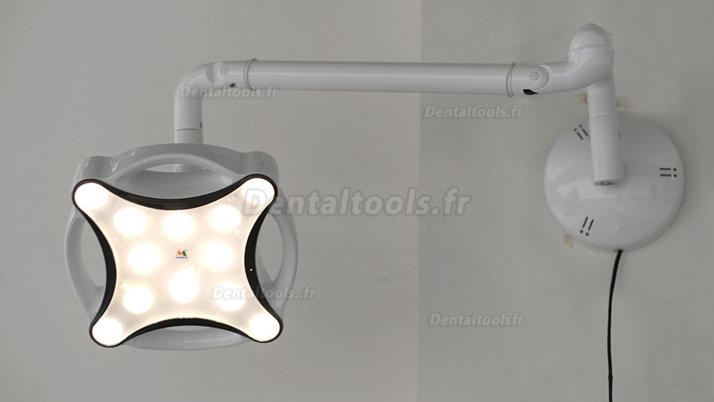 JD1700G Lampe chirurgicale murale sans ombre Led pour dentaire médicale vétérinaire